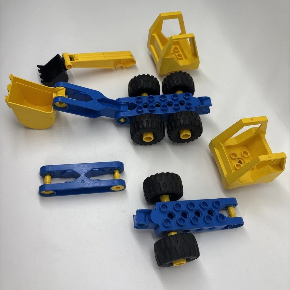 Lego Duplo Toolo Part Lot Excavator Vintage